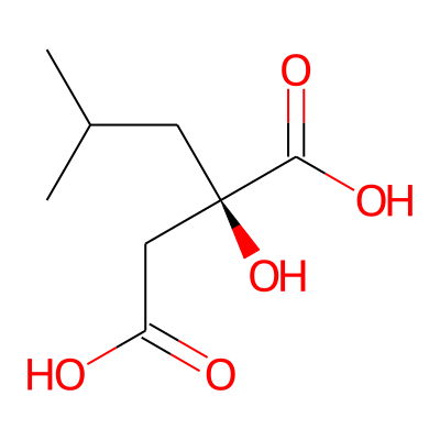 (2R)-2-hydroxy-2-(2-methylpropyl)butanedioic acid