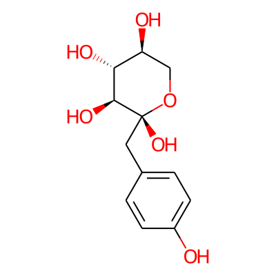 (2R,3S,4R,5S)-2-[(4-hydroxyphenyl)methyl]oxane-2,3,4,5-tetrol