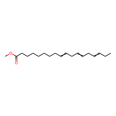 9,12,15-Octadecatrienoic acid, methyl ester, (9Z,12Z,15Z)-
