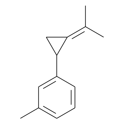 1-Methyl-3-[2-(1-methylethylidene)cyclopropyl]benzene