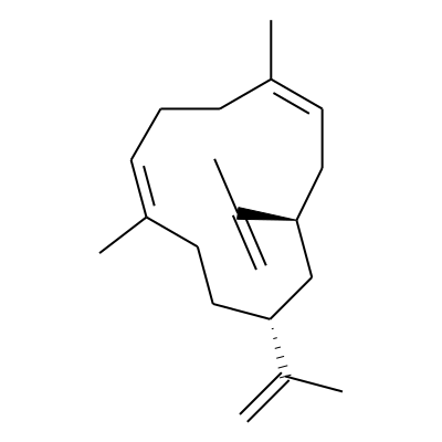 (1E,5e,8s,10r)-1,5-Dimethyl-8,10-di(prop-1-en-2-yl)cyclododeca-1,5-diene