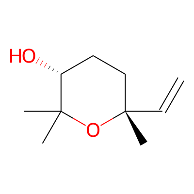 (3R,6R)-6-ethenyl-2,2,6-trimethyloxan-3-ol