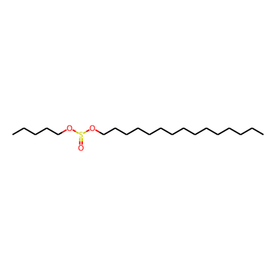 Sulfurous acid, pentadecyl pentyl ester
