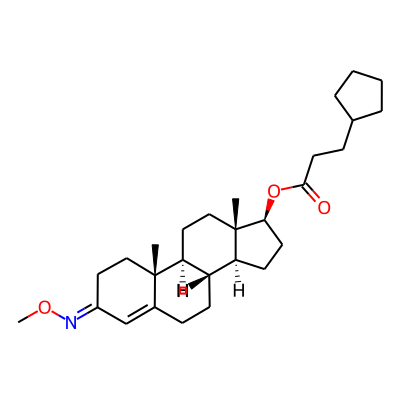 Testosterone-17beta-cypionate-3-methyloxime