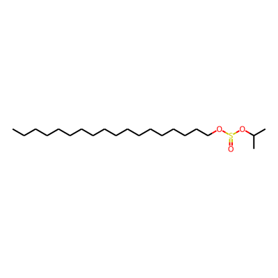 Sulfurous acid, octadecyl 2-propyl ester