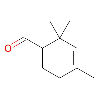 3-Cyclohexene-1-carboxaldehyde, 2,2,4-trimethyl-