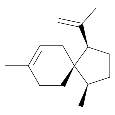 (1R,4R,5S)-1,8-Dimethyl-4-(prop-1-en-2-yl)spiro[4.5]dec-7-ene