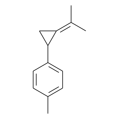 Benzene, 1-methyl-4-[(1-methylethylidene)cyclopropyl]-