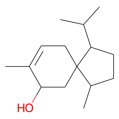 Spiro[4.5]dec-8-en-7-ol, 1,8-dimethyl-4-(1-methylethyl)-