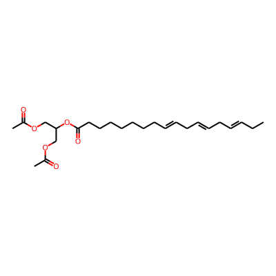 2-(Acetyloxy)-1-[(acetyloxy)methyl]ethyl (9E,12E,15E)-9,12,15-octadecatrienoate