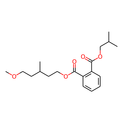 Phthalic acid, isobutyl 5-methoxy-3-methylpentyl ester