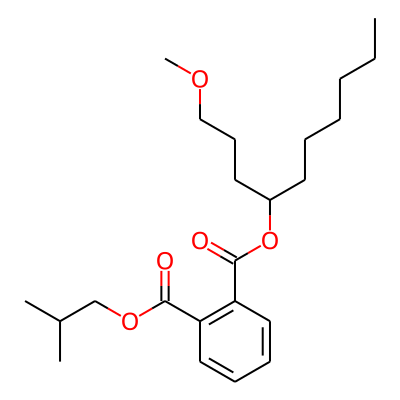 Phthalic acid, isobutyl 1-methoxydec-4-yl ester