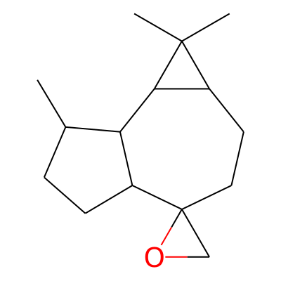 decahydro-1,1,7-trimethylspiro[4H-cycloprop[e]azulene-4,2'-oxirane]