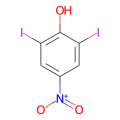 2,6-Diiodo-4-nitrophenol