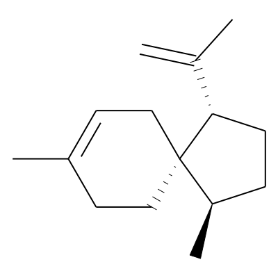 (1R,4S,5R)-1,8-Dimethyl-4-(prop-1-en-2-yl)spiro[4.5]dec-7-ene