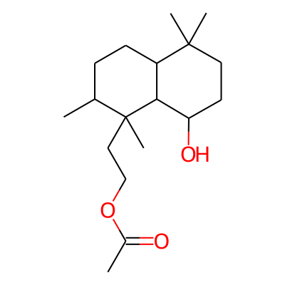 2-(8-Hydroxy-1,2,5,5-tetramethyldecahydro-1-naphthalenyl)ethyl acetate