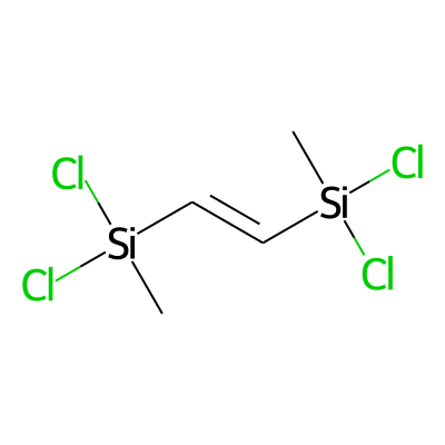 Trans-1,2-bis(methyldichlorosilyl)ethylene