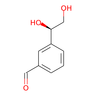(1R)-(3-formylphenyl)-1,2-ethanediol