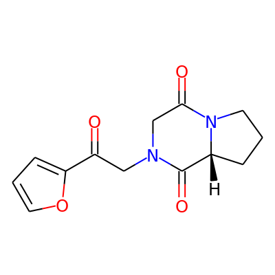 (R)-2-(2-(furan-2-yl)-oxoethyl)-octahydropyrrolo[1,2-a]pyrazine-1,4-dione