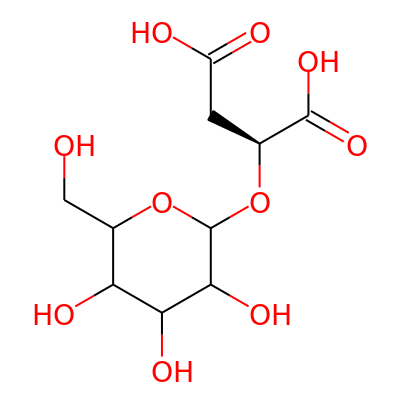 (S)-malic acid-1-o-beta-d-glucopyranoside