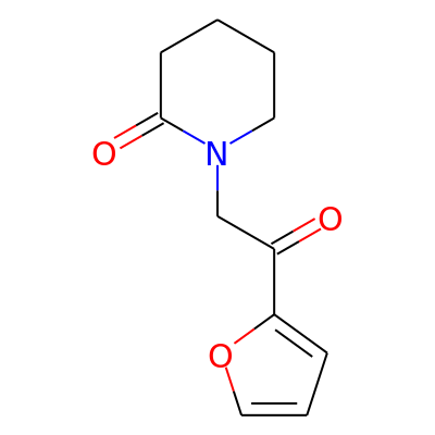 1-[2-(Furan-2-yl)-2-oxoethyl]piperidin-2-one