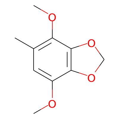 1,4-Dimethoxy-2,3-methylenedioxy-5-methylbenzene