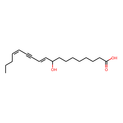 10E,14Z)-9-oxooctadeca-10,14-dien-12-ynoic acid