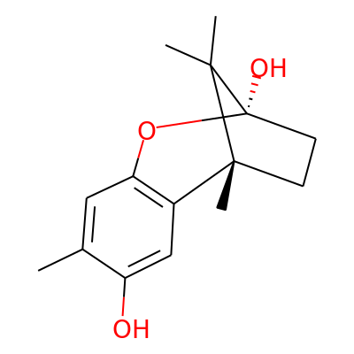 2,3,4,5-Tetrahydro-2,7-dihydroxy-5,8,10,10-tetramethyl-2,5-methano-1-benzoxepin