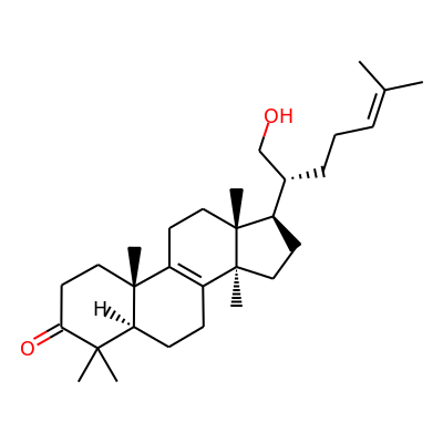 21-Hydroxylanosta-8,24-dien-3-one
