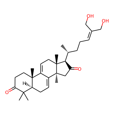 26,27-Dihydroxylanosta-7,9(11),24-trien-3,16-dione