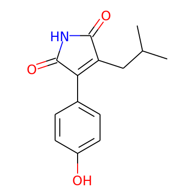 3-(4-Hydroxyphenyl)-4-isobutyl-1h-pyrrole-2,5-dione