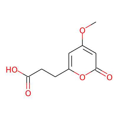 3-(4-Methoxy-2-oxo-2h-pyran-6-yl)-propanoic acid