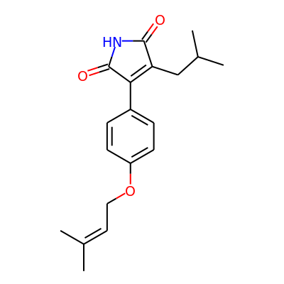 3-Isobutyl-4-[4-(3-methyl-2-butenyloxy)phenyl]-1h-pyrrole-2,5-dione