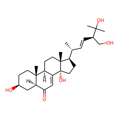 3,14,25-Trihydroxy-24-hydroxymethylergosta-7,22-dien-6-one