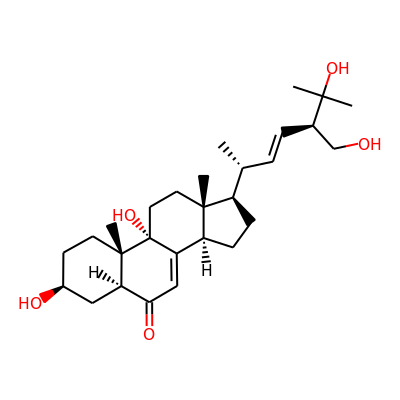 3,9,25-Trihydroxy-24-hydroxymethylergosta-7,22-dien-6-one