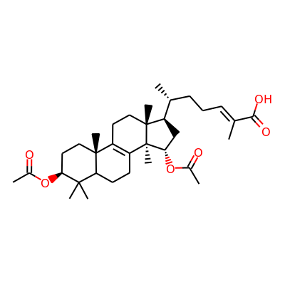 3b,15 a -Diacetoxy lanosta-8,24-dien-26-oic acid