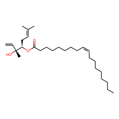 4-<(3R,4S)-3-hydroxy-3,7-dimethylocta-1,6-dienyl> (z)-9-octadecenoate