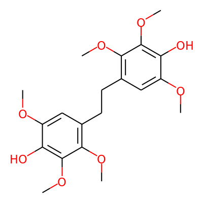 4,4'-(Ethane-1,2-diyl)bis(2,3,6-trimethoxyphenol)