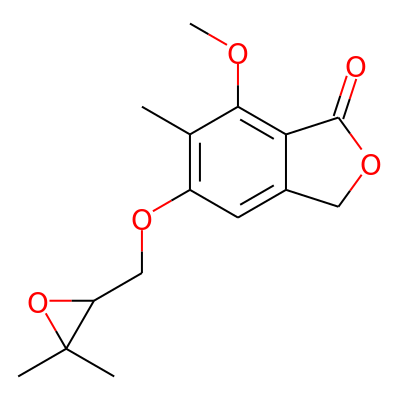 5-(2',3'-Epoxy-3',3'-dimethylpropoxy)-7-methoxy-6-methylphthalide