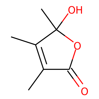 5-Hydroxy-3,4,5-trimethylfuran-2(5h)-one