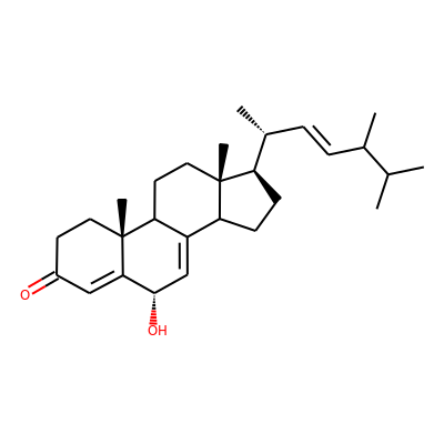 6 a -Hydroxy-ergosta-4,7,22-trien-3-one