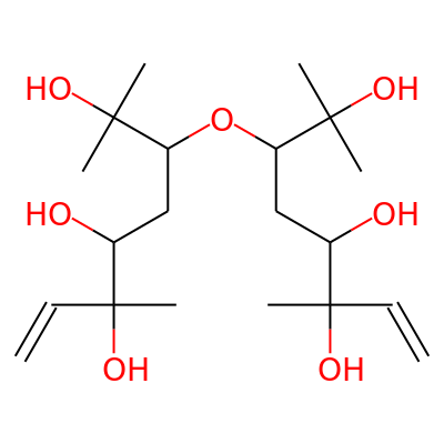 Bis[6-(3,4,7-trihydroxy-3, 7-dimethyloctenyl) ether