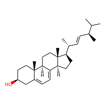 Ergosta-5,7,22-trien-3β-ol(ergosterol)