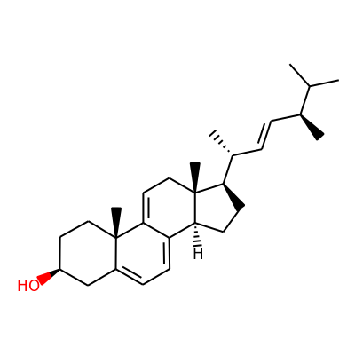 Ergosta-5,7,9(11),22-tetraen-3β-ol
