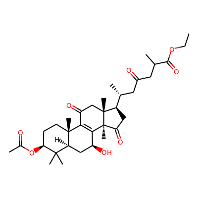 Ethyl 3-O-acetylganoderate B