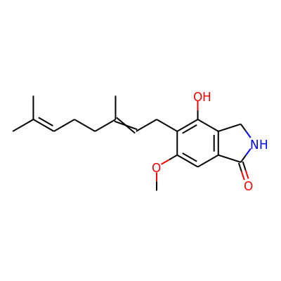 N-de(phenylethyl)isohericerin