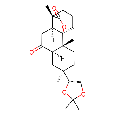 Rosenonolactone 15,16-acetonide E