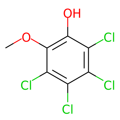 Tetrachloropyrocatechol methyl ether
