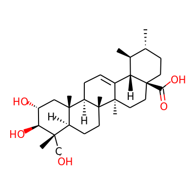 2,3,23-Trihydroxy-urs-12-en-28-oic acid