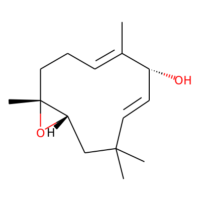 2β,α-Epoxy-6z, 9z-humuladien-8α-ol